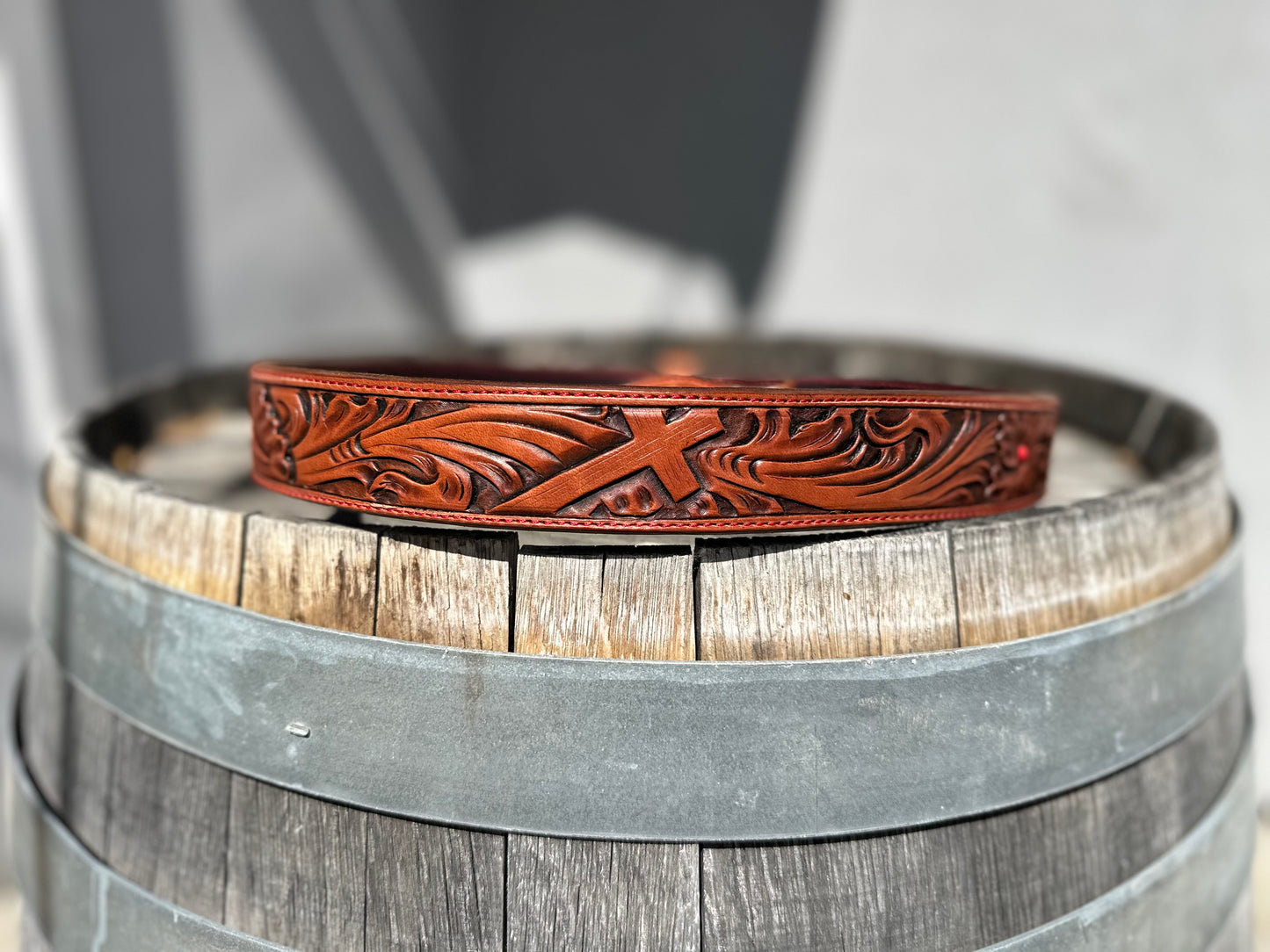 Custom Tooled Belt