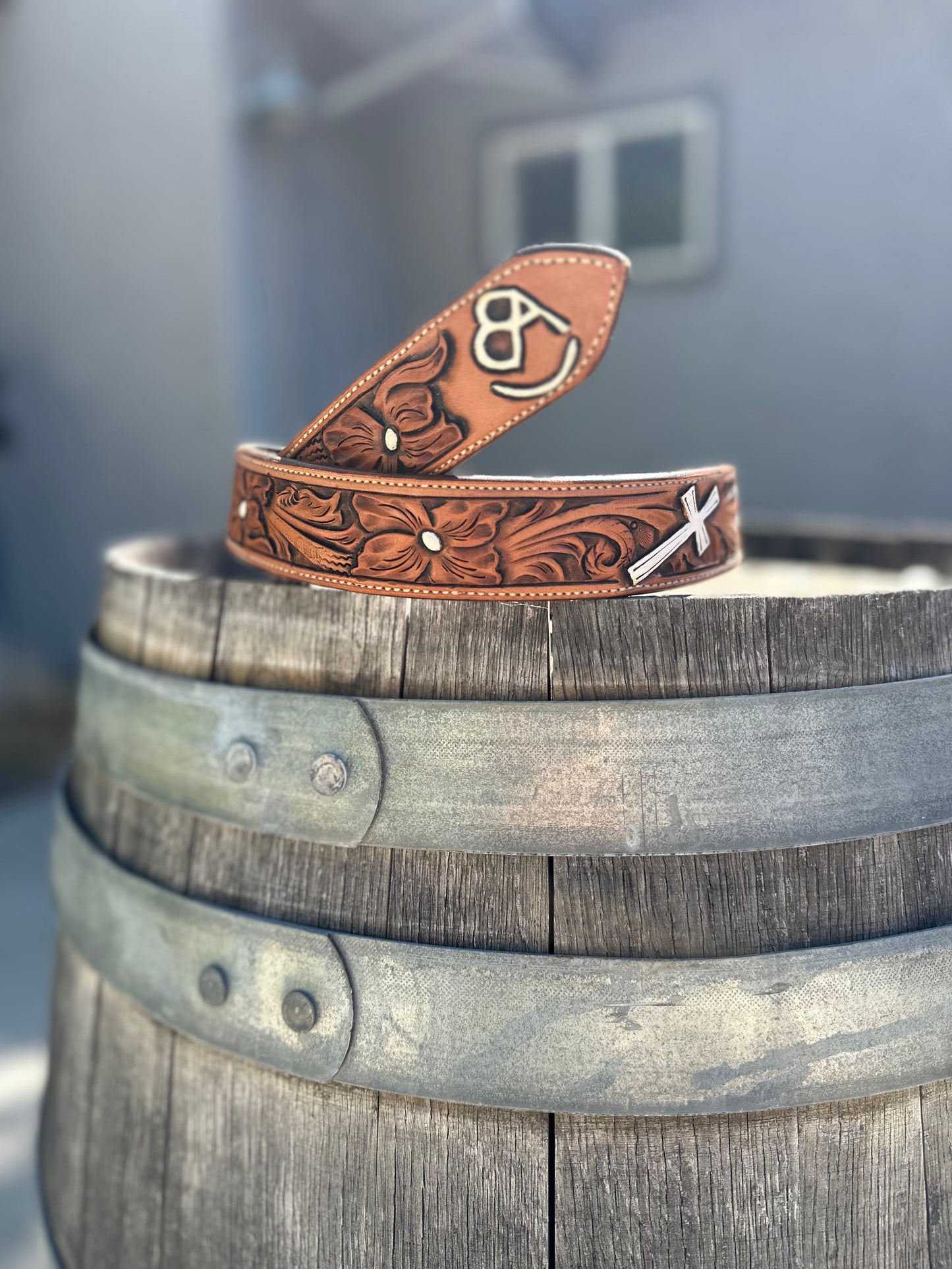 Custom Tooled Belt